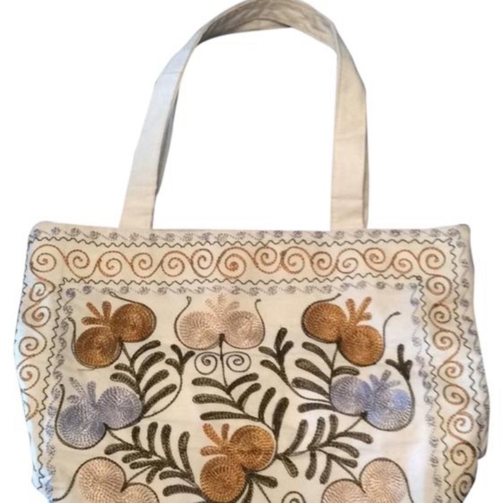 Hand crafted tote bag